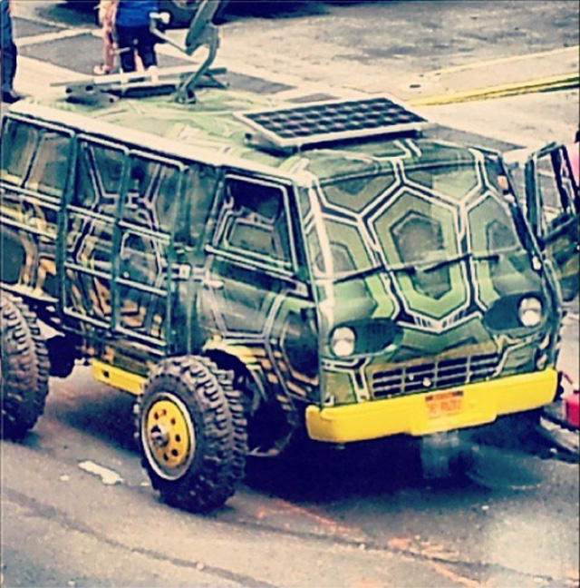 old ninja turtle van