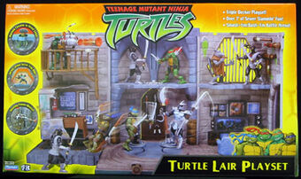 teenage mutant ninja turtles sewer lair playset