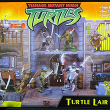 ninja turtle lair playset