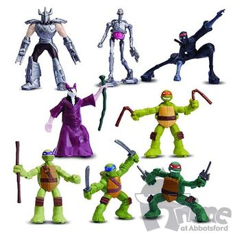 tmnt mini figures