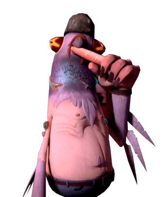 pigeon pete tmnt action figure