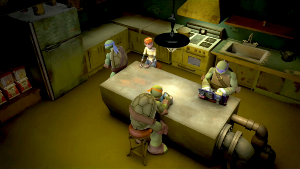 tmnt 2012 lair