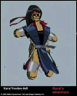 Karai Voodoo doll