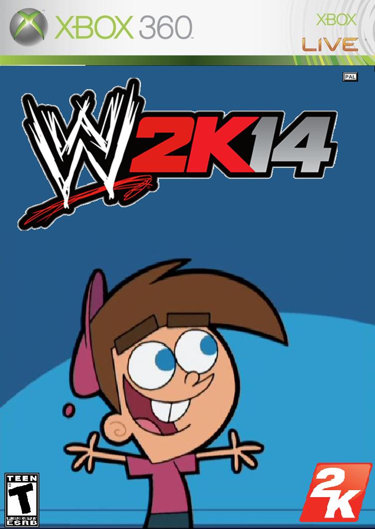 Image - WWE 2K14 (Timmy Turner Cover) - XBox 360.jpg ...
 Wwe 2k14 Cover Xbox 360