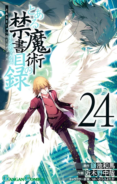 Toaru Majutsu no Index Manga v24 cover