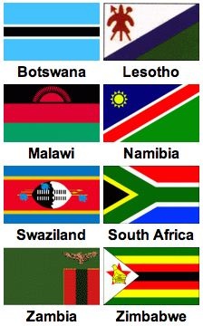 D74 flags vertical