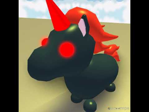 evil unicorn teddy