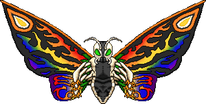 godzilla rainbow mothra