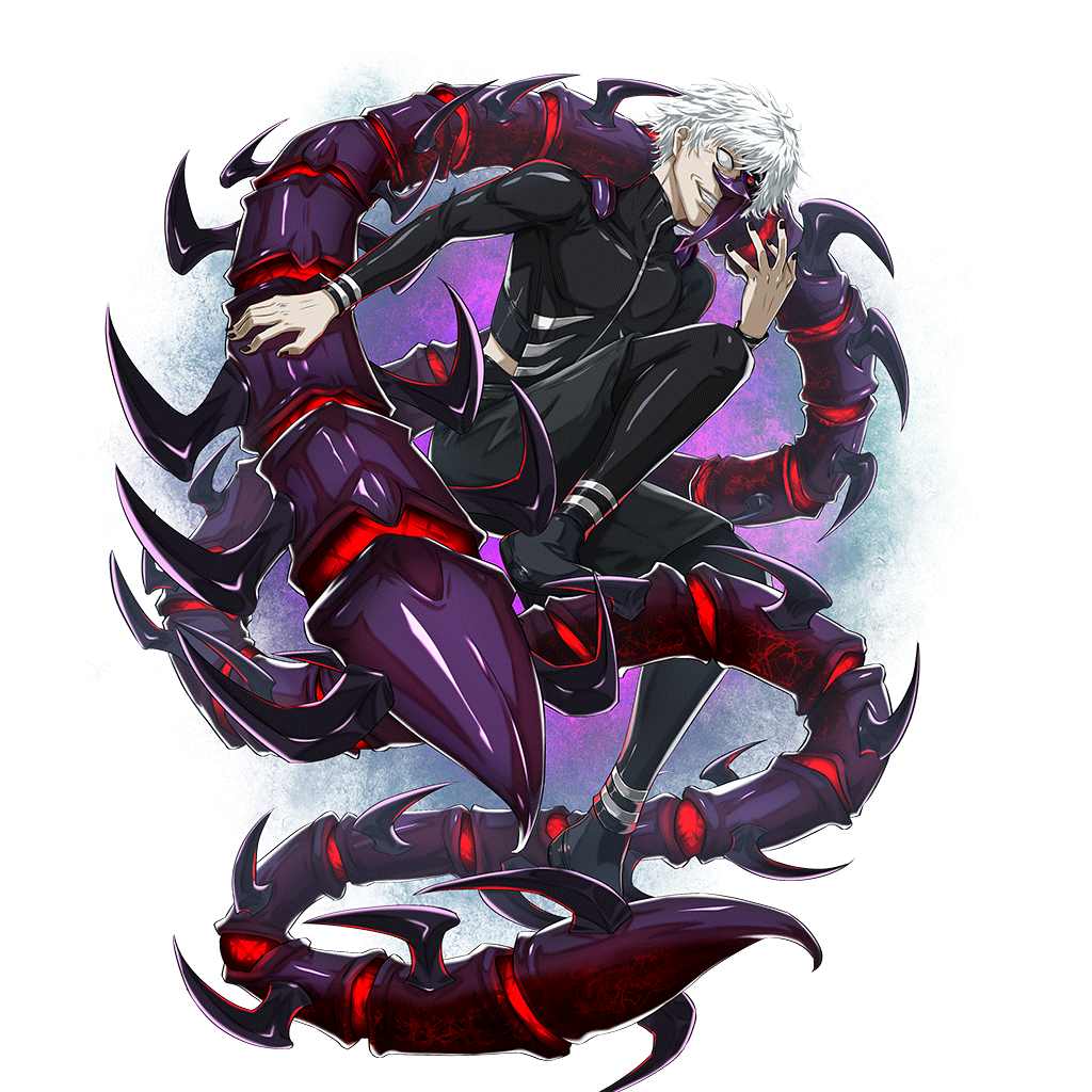 Ssr Kaneki Ken Centipede Half Kakuja Dark Tokyo Ghoul