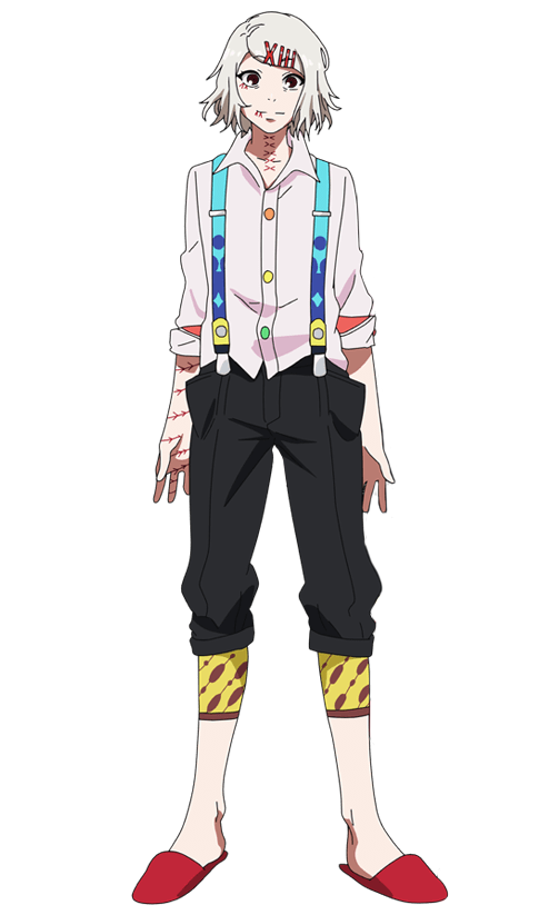 Image - Juuzou anime design front view.png | Tokyo Ghoul Wiki | FANDOM