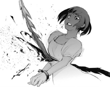 Kanae impales Mutsuki