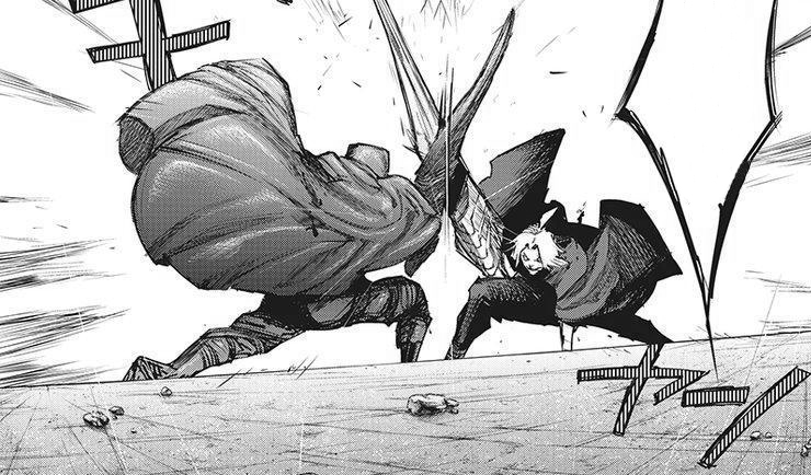 Image - Amon facing off against Takizawa.jpg | Tokyo Ghoul Wiki ...