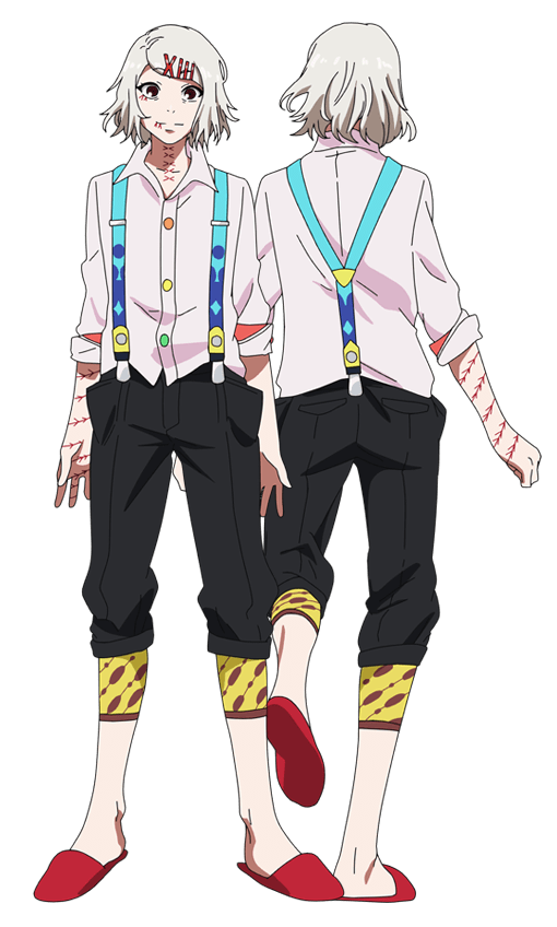 Image - Juuzou anime design full view.png | Tokyo Ghoul Wiki | FANDOM