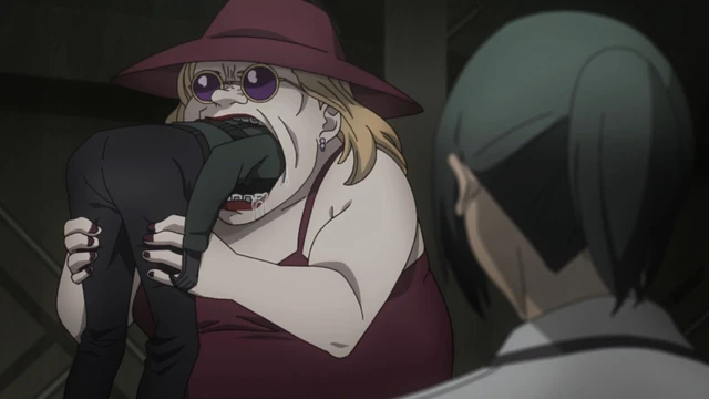 Image - Urie is swallowed by Big Madam re anime.jpg | Tokyo Ghoul Wiki | FANDOM powered by Wikia