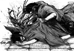 Ayato dévore le kagune de Toka