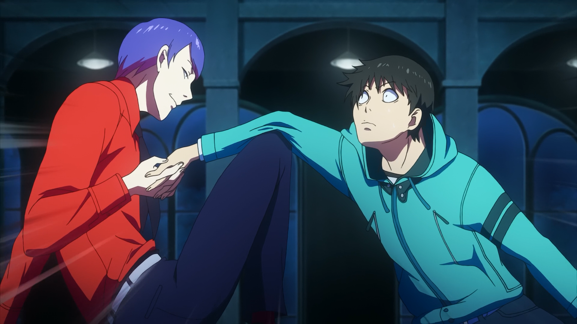Image - Shuu Tsukiyama breaking Kaneki's arm.png | Tokyo Ghoul Wiki