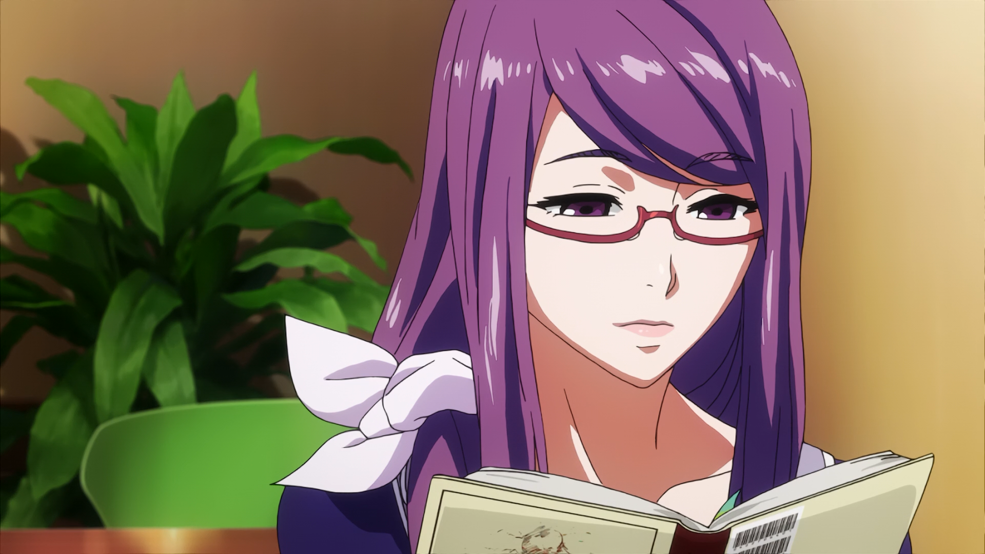 Image Rize Reading A Novel Png Tokyo Ghoul Wiki