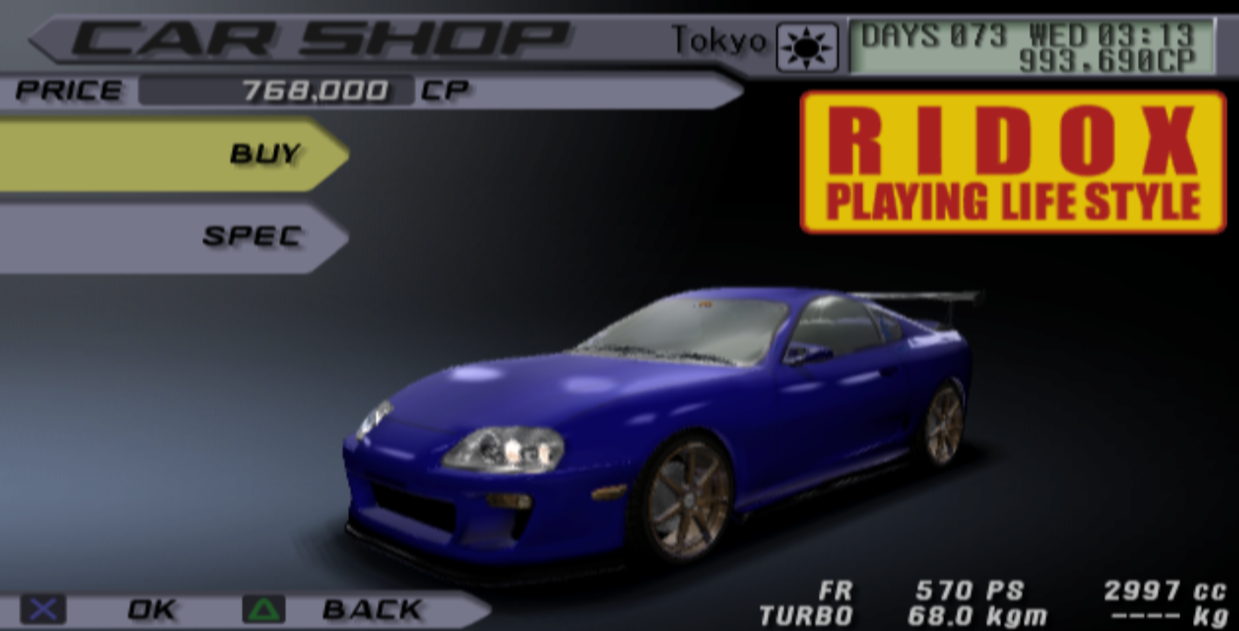 RIDOX Supra Tokyo Xtreme Racer Wiki Fandom