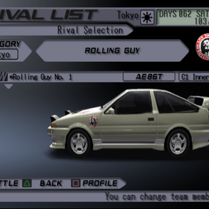 Rolling Guy Txr3 Tokyo Xtreme Racer Wiki Fandom