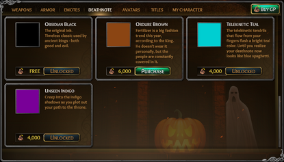 ToL Death Note Colours3