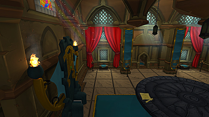 In-Game Screenshot (Throne Room - Day)