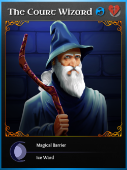 Portraitcard bluedragon courtwizard