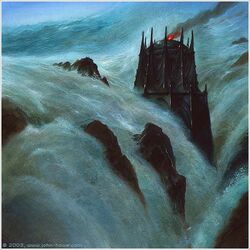 John Howe - Drowning-of-Numenor-1-