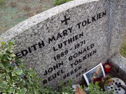 Tolkien's grave