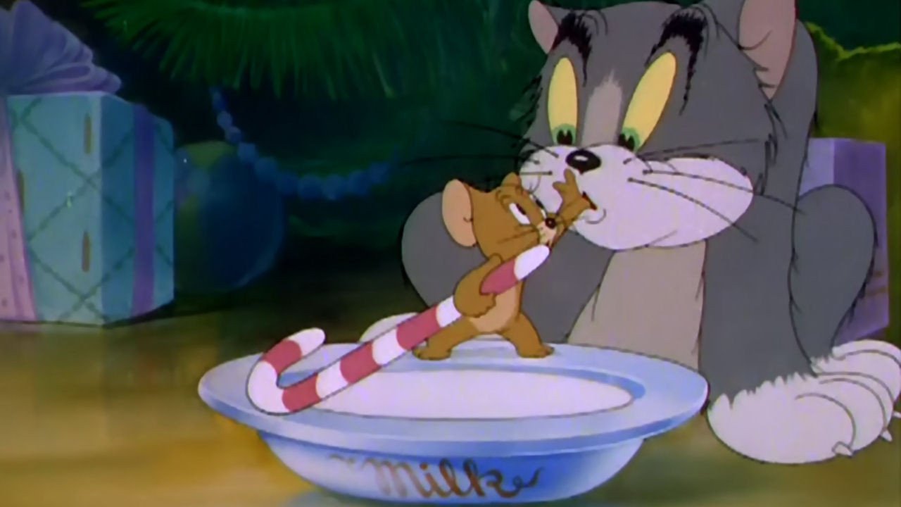 Image Jerry Prevents Tom Drink Milk Tom And Jerry Wiki Fandom