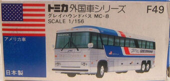 tomica greyhound bus