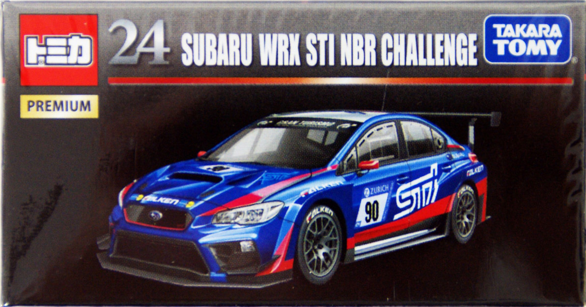 tomica subaru wrx sti nbr challenge