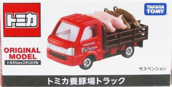 tomica pig truck