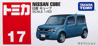 tomica nissan cube