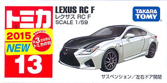 tomica lexus rc f