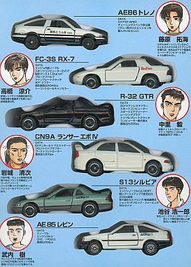 takara tomy initial d set