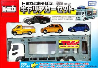 tomica carrier car set