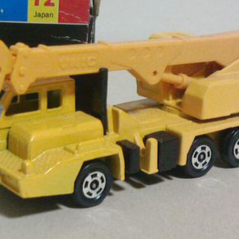 トミー トミカ UNIC TRUCK CRANE 72 1/150 小田急建設