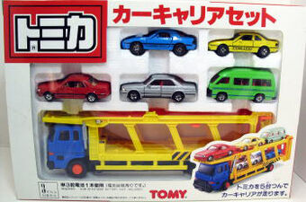 tomica carrier car set