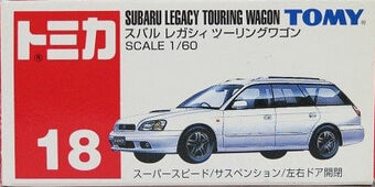 tomica subaru legacy