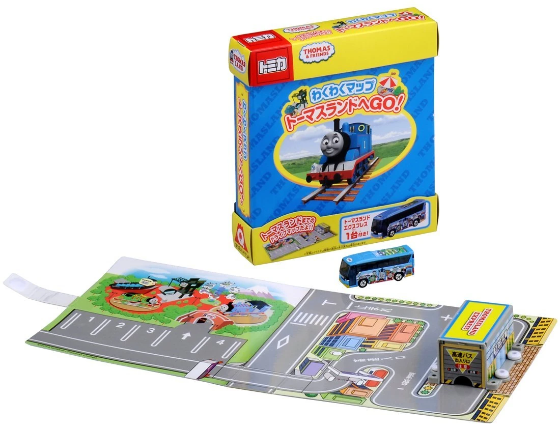 GO! to Exciting Thomas Land Map Tomica Thomas and Friends Wiki Fandom