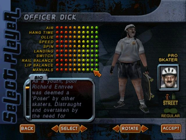 Avoir Images Officer Dick Tony Hawk S Games Wiki Fandom le plus cool par