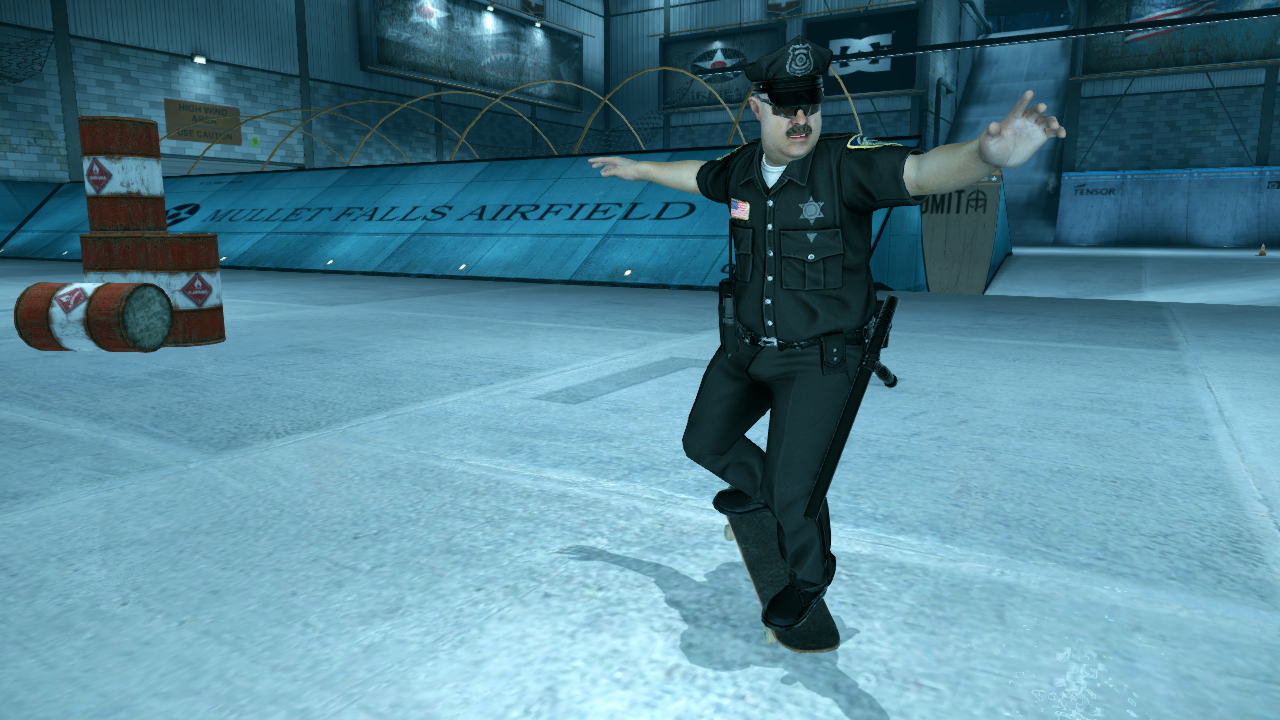 Officer Dick di game Tony Hawk's Pro Skater 1 + 2