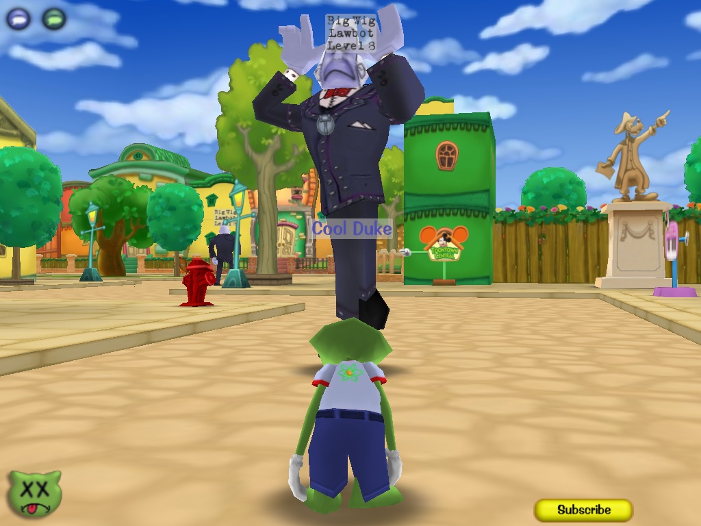 entering toontown offline executive office tower