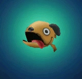 Dog fish animationn