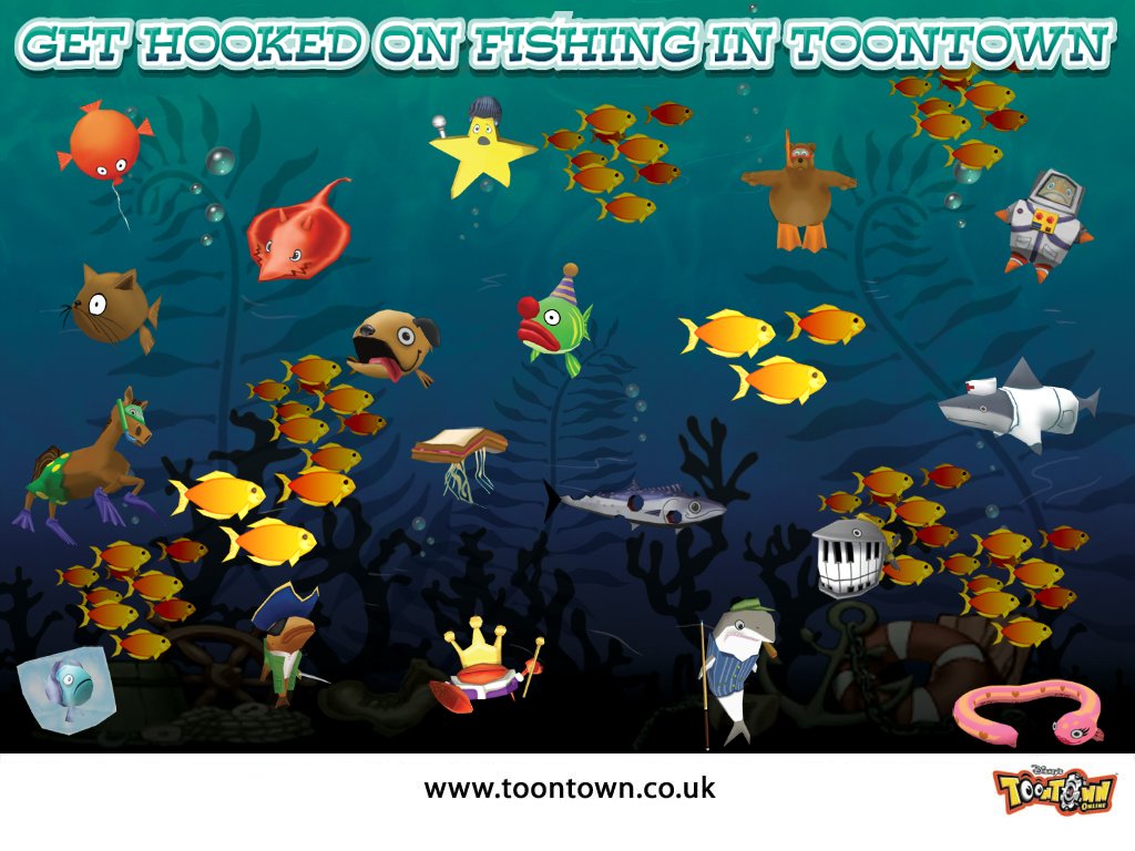 Toontown Fishing Chart