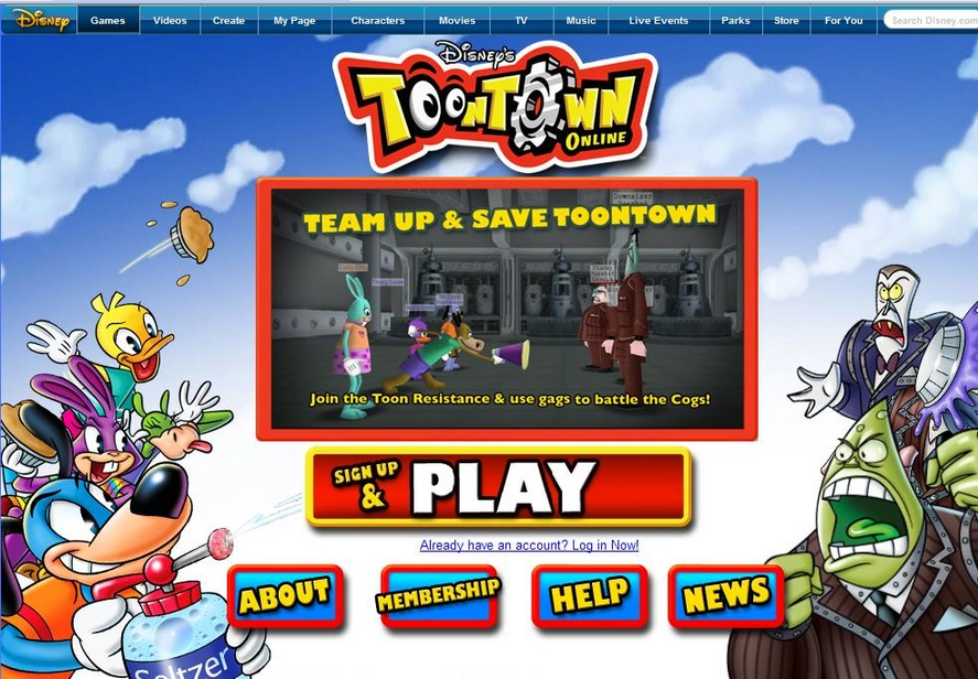 Toons/Gallery Toontown Wiki FANDOM powered by Wikia