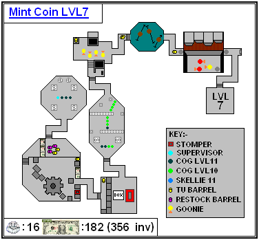 coin mint toontown