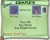 Small toon task