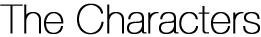 Characterbanner
