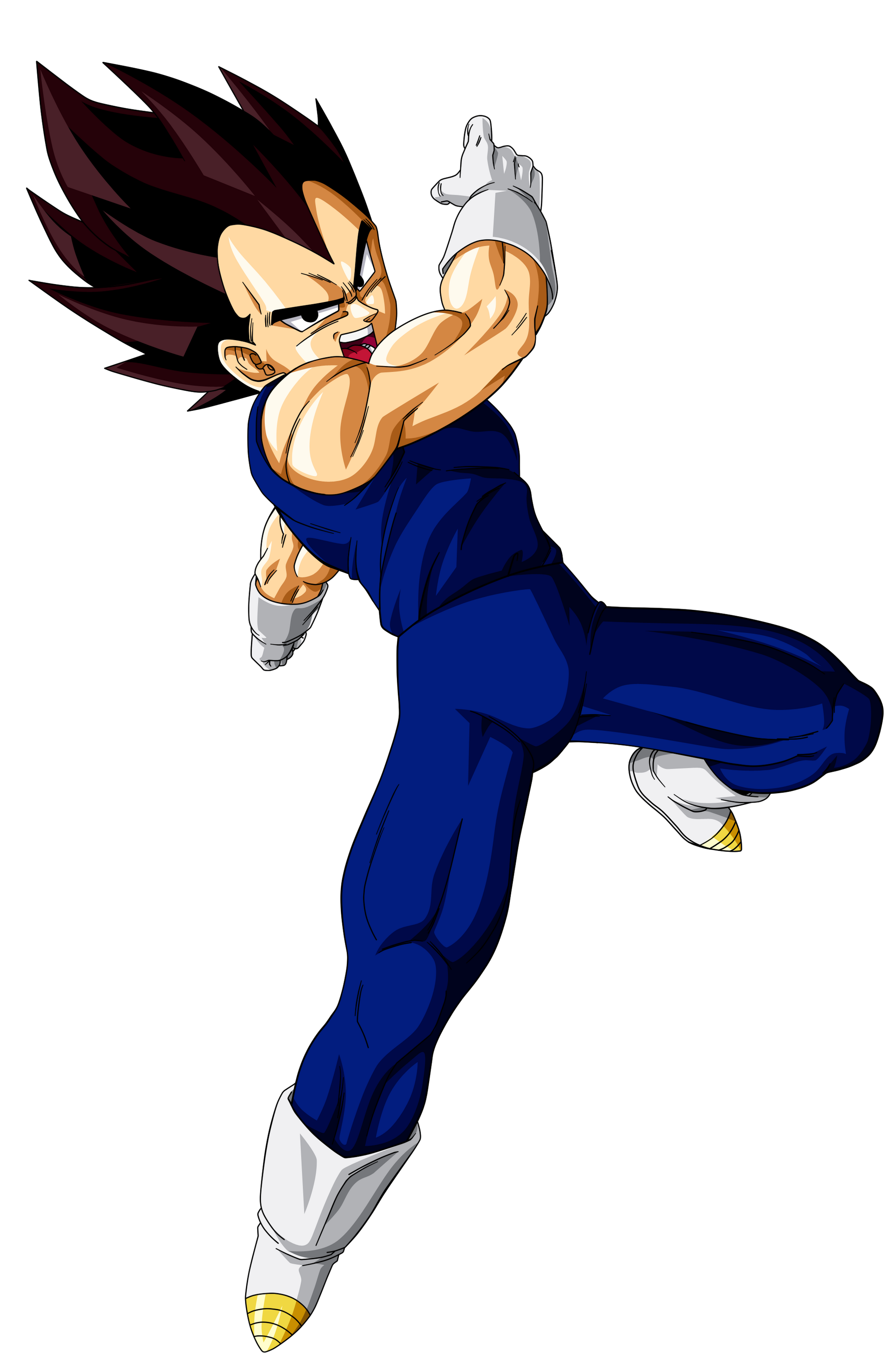 vegeta training manga